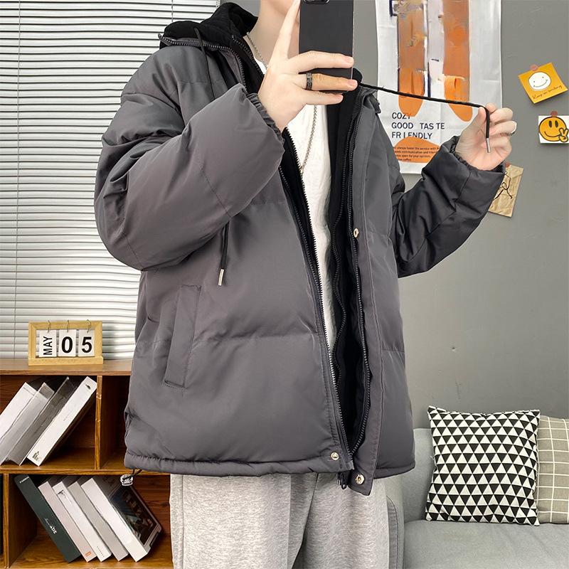 New Thickened Cotton-padded Casual Versatile Korean Version Trendy Brand Down Cotton-padded Jacket Warm Jacket