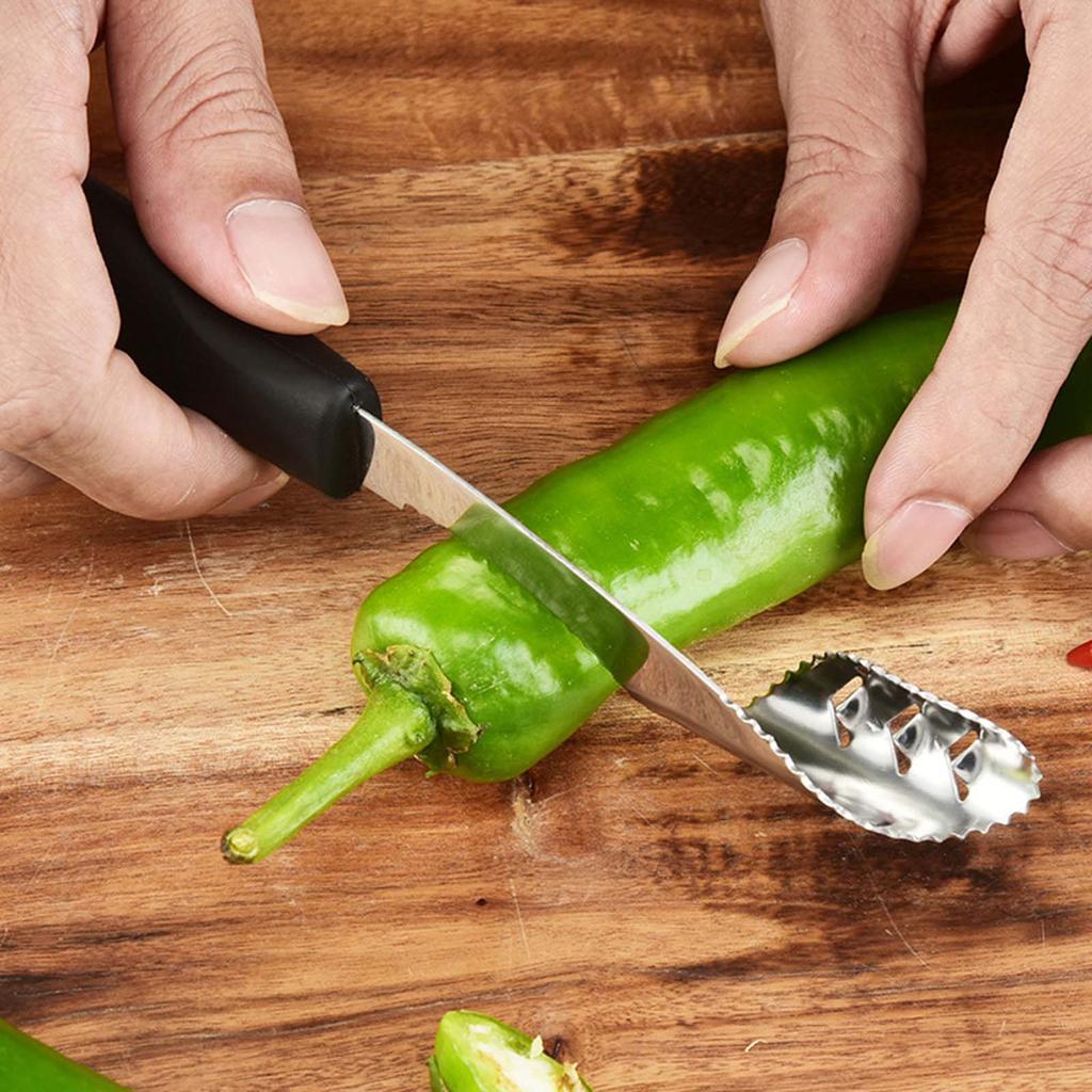 High Quality Stainless Steel Jalapeno-Pepper  Kitchen Gadget Vegetable Fruit Chili  Remover Durable Tool