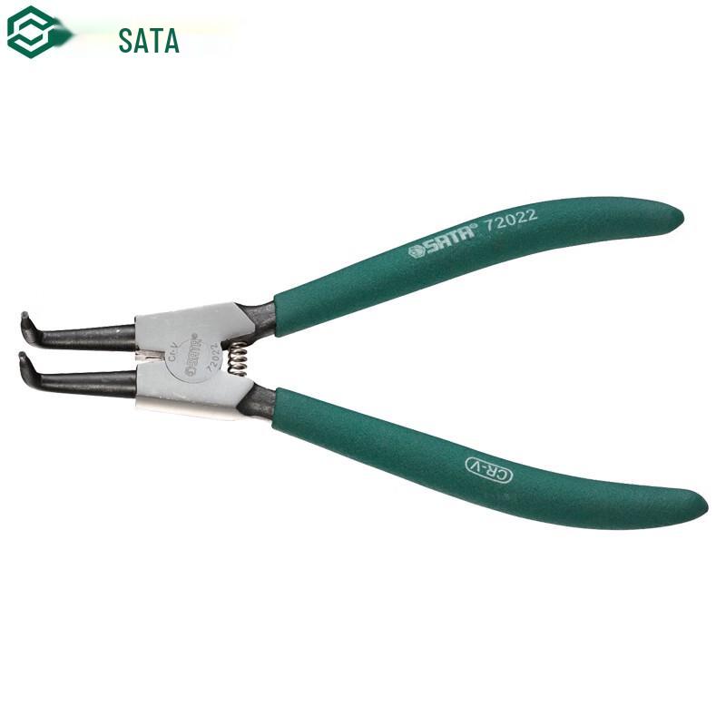 SATA German Bent External Snap Ring Pliers 7 inch