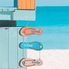 M-Modern-Slippers Wooden Pendant Decorative Beach Sign And Plaque Mini Decoration Home Decor Durable Easy Install