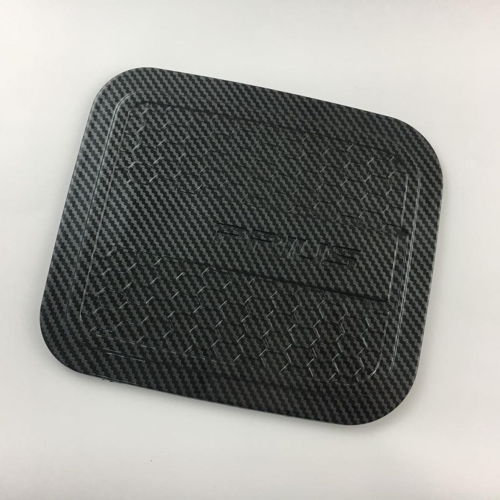 For Toyota Prius Prius20 xw20 2004 2005 2006 2007 2008 2009 Car ABS Black Carbon Accessories Plated Tank Cover Trim Paste Style