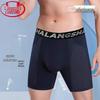 Langsha Men's Quick-Dry Anti-Chafe Sports Boxer Briefs