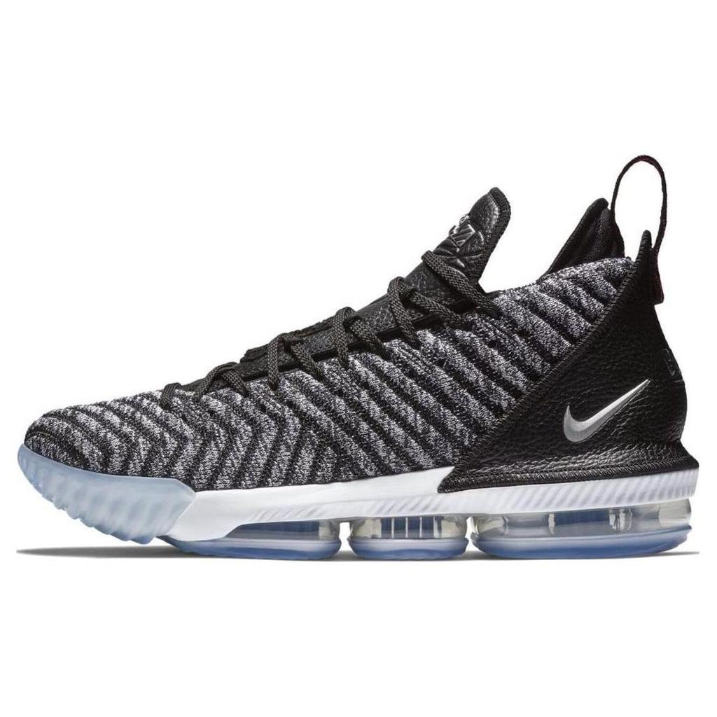 Nike LeBron 16 Black Metallic Silver AO2588-006