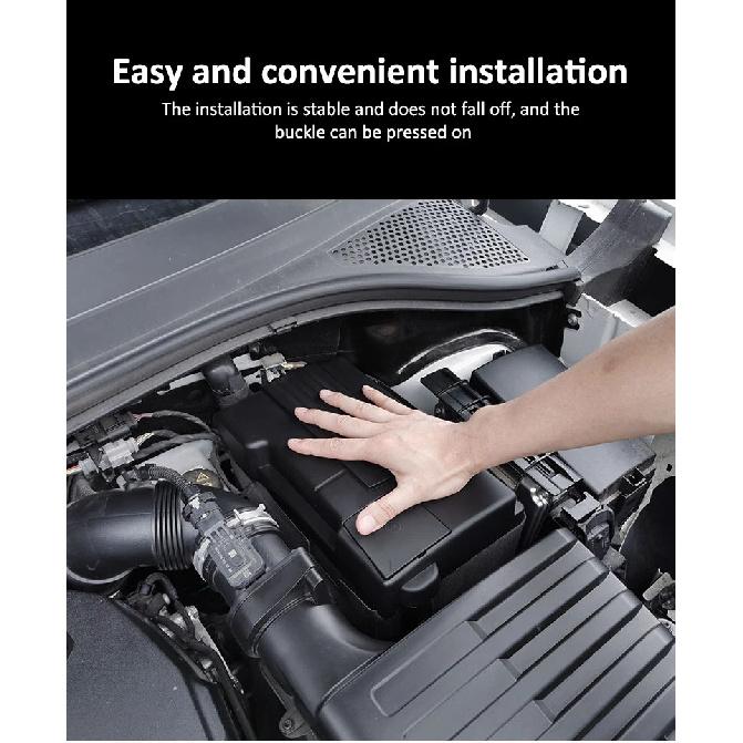 For Chevrolet Cruze 2009 2010 2011 2012 2013 2014 2015 Car Battery Covers New Battery Protective Box Engine Upgrade Accessories
