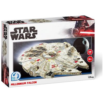 4D Stadtbild Star Wars 3D Papiermodellbausatz (Millennium Falke)