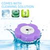 Disposable Toilet Brush with 24/36 Refills Wall Mounted Space Saving Toilet Wand for Bathroom Cleaning Replaceable Brush Head