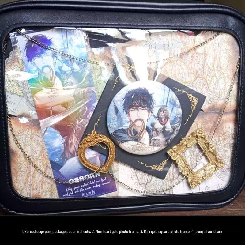 Decoration Filler Material Pack: DIY Handmade Accessories Set with Tanmei Zha Background Paper and Bag