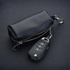 Genuine Leather Key Bag Men Women Car Key Case Cover Housekeepers Zip Keys Organizer Pouch Keychain Mini Coin Purse Key Wallet