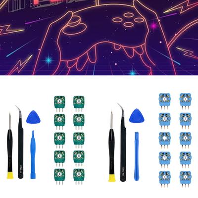 Potentiometer for PS5 Controller Replacement Trim Pot Resistor with Screwdriver Tweezer Pry Bar Thumbstick Module Sensor