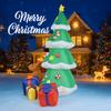 6.89FT Christmas Inflatable Toy Santa Claus Tree Dog Decorations With LED Xmas Decor for Yard Lawn Party Xmas Home Supplies Gift