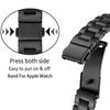 Stainless Steel Strap for Apple Watch Band 38mm 40mm 41mm Watch Strap 42mm 44mm 45mm 49mm Bracelet Sport Metal WatchBand for IWatch 8 7 SE 6 5 4 3 2 1