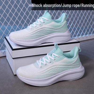 Unisexowe Ciche Antypoślizgowe Sneakersy Indoorowe do Fitnessu, Biegania, Aerobiku i Skakanki.