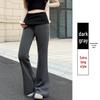 Pantaloni da Yoga a Zampa d'Elefante Color Block da Donna - Vita Bassa, Vita Alta, Versatili, Snellenti per Primavera/Estate