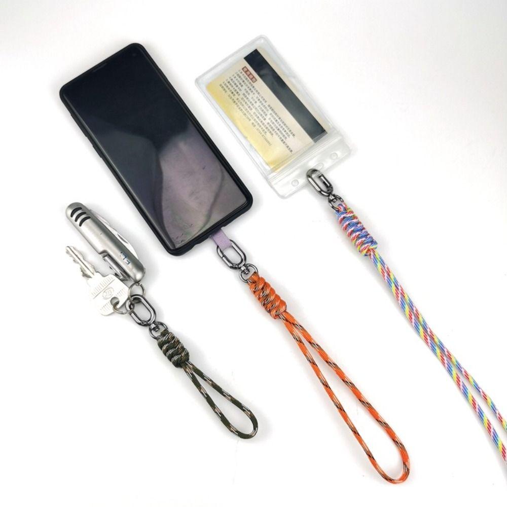 8 Styles Paracord Keychain Lanyard 12cm Emergency Survival Keyring  Outdoor Tool