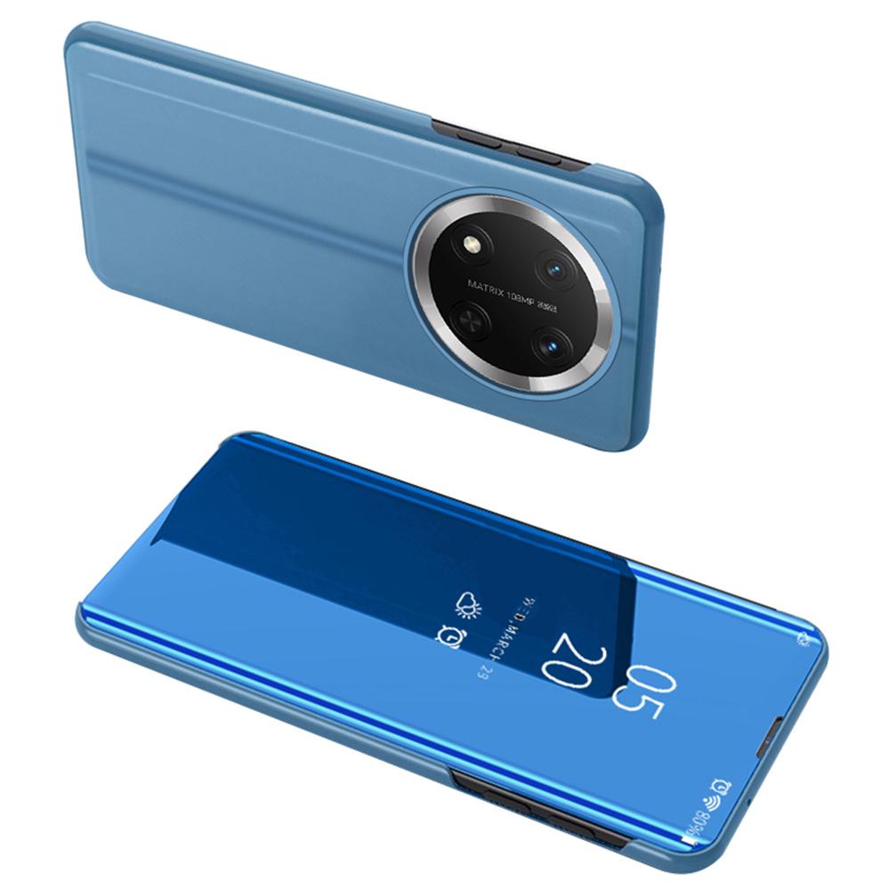 

Для Honor Magic7 Lite 5G/X9c 5G/X60 Pro 5G Чохол Віконце для перегляду Підставка Шкіряна Книжка Чохол для телефону Blue