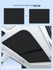 Opaque Static Sunshade for Hyundai Santa Fe 13-18: Heat Insulation, Sun Protection, Privacy Blocker