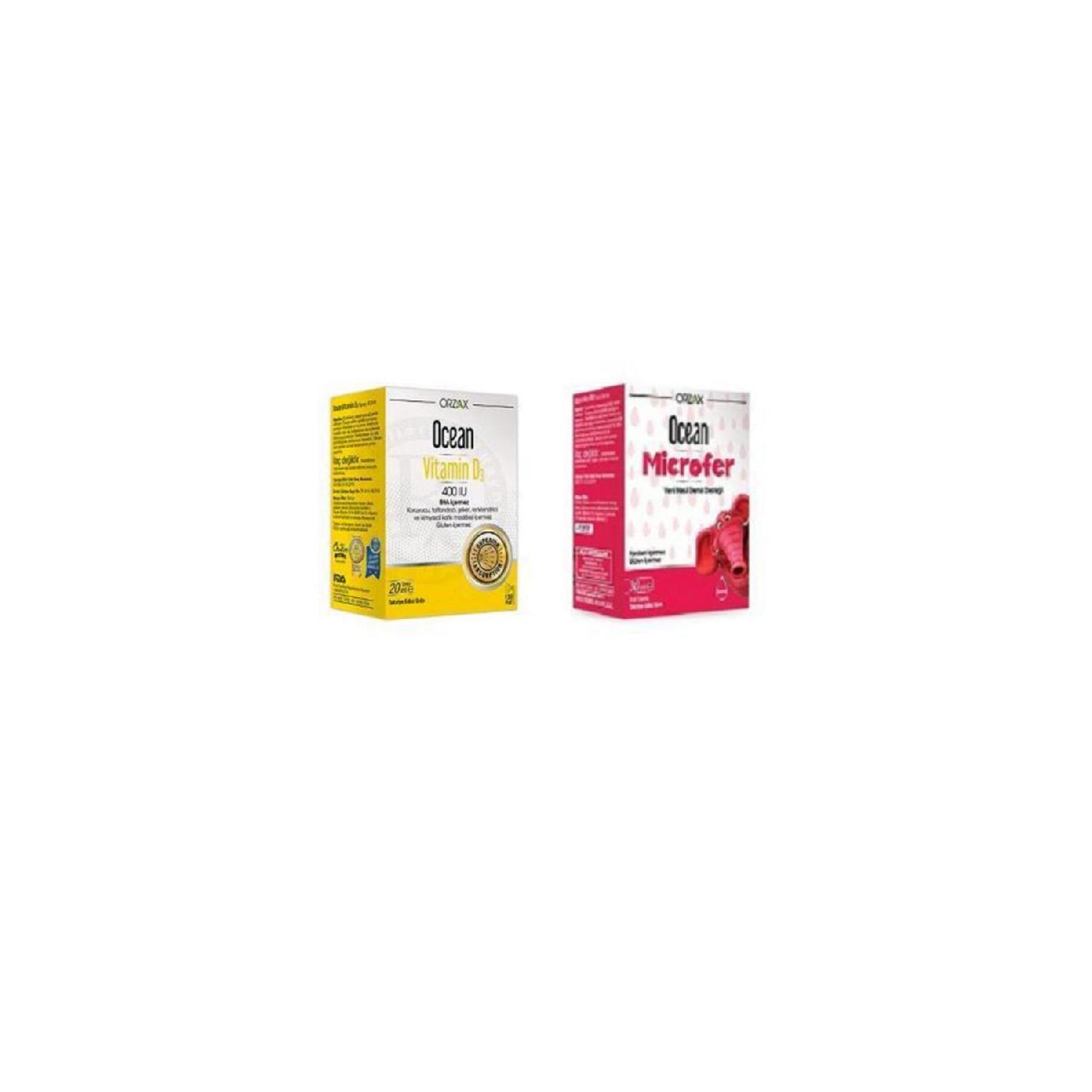 

Ocean Vitamin D3 400 Iu 20ml Ocean Microper Damla 30ml