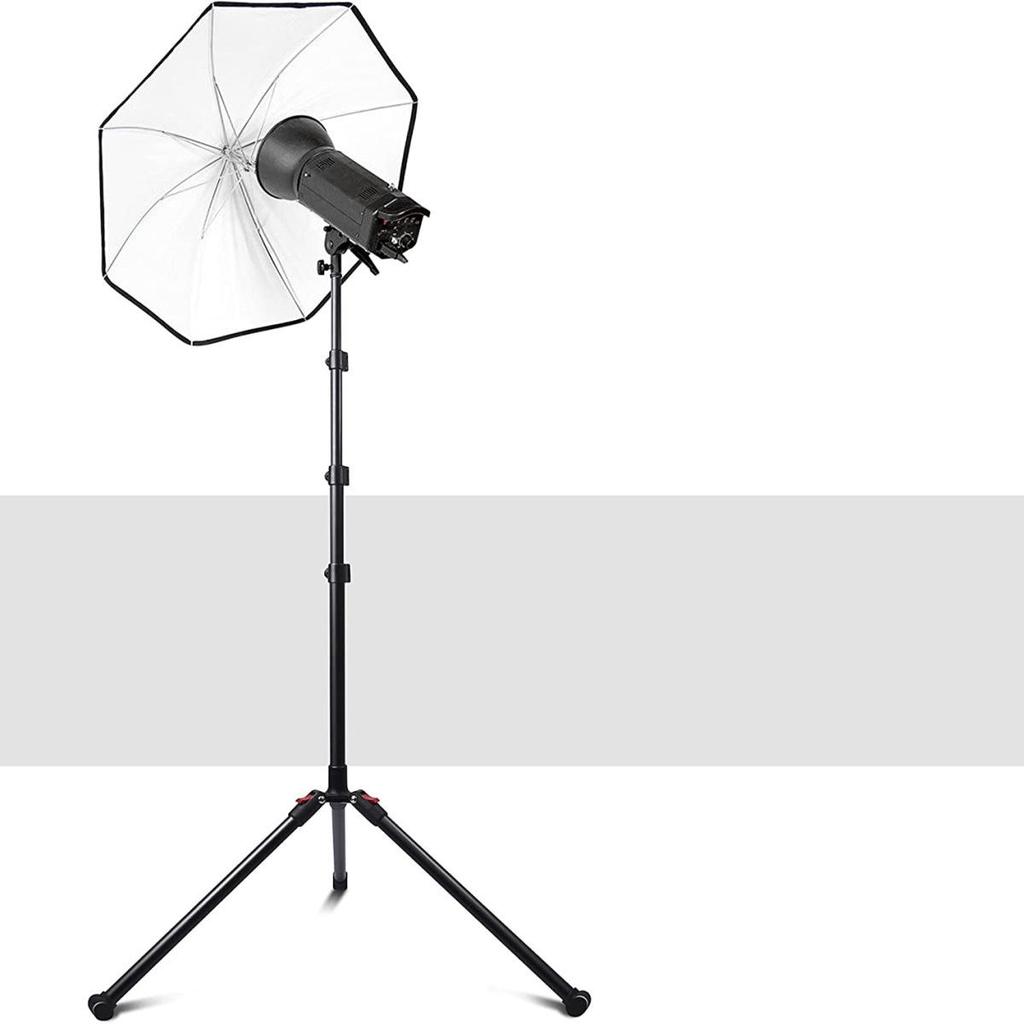 Portable Foldable Tripod Light Stand for Photography and Streaming