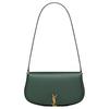 Ysl Voltaire Box Marke Logo Mini Handtasche Damen Handtaschen Dunkelgrün Bronze 844302-AAFF9-3045