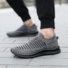 Men's Large Size Lightweight Sports Shoes Flyknit Fitness Jogging Shoes Outdoor Sports Shoes