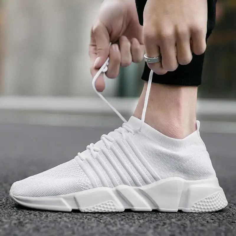 Thick Heeled High Platform Man Orange Sports Shoes Therapeutic Tennis Exerciser Cool Sneakers Sneeker Universal Brands