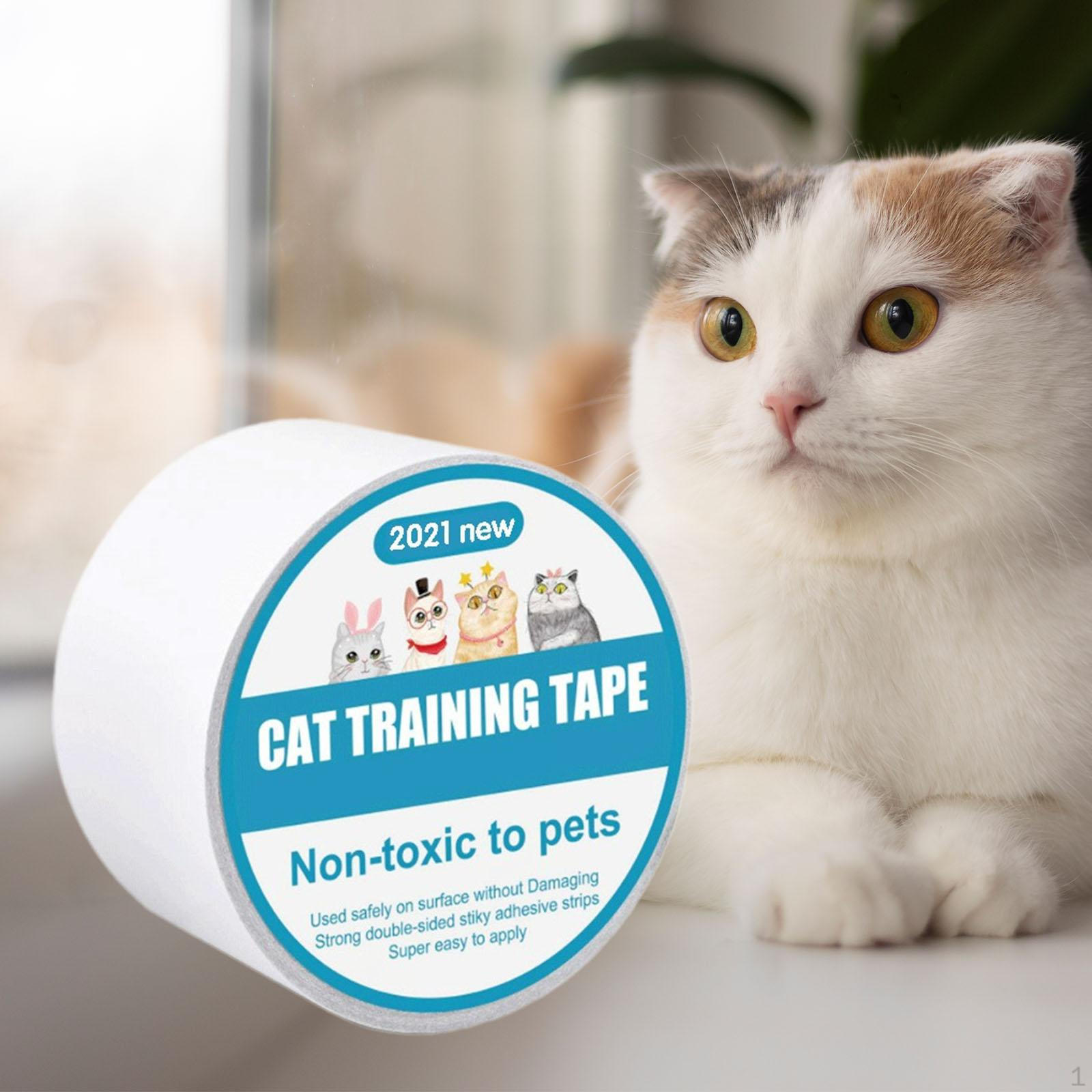 

Тренировочная лента против кошачьих царапин, защита для мебели для ковров, диванов для дома 8.2cmx6.35cm