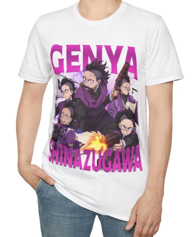 Hot New Top Fasnsin Cosplay Hot-blooded Classic Anime Print T-shirt 25 Hot Animen Gifts Tees New Men's and Women's Streetwear