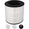 Filtres pour purificateurs d'air en plastique longue durée, accessoires pour filtres de purificateurs d'air en plastique compatibles avec les modèles FY0293 et ​​FY0194.