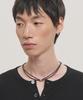 Noise [Handmade] Vintage Layered Leather Necklace - Black