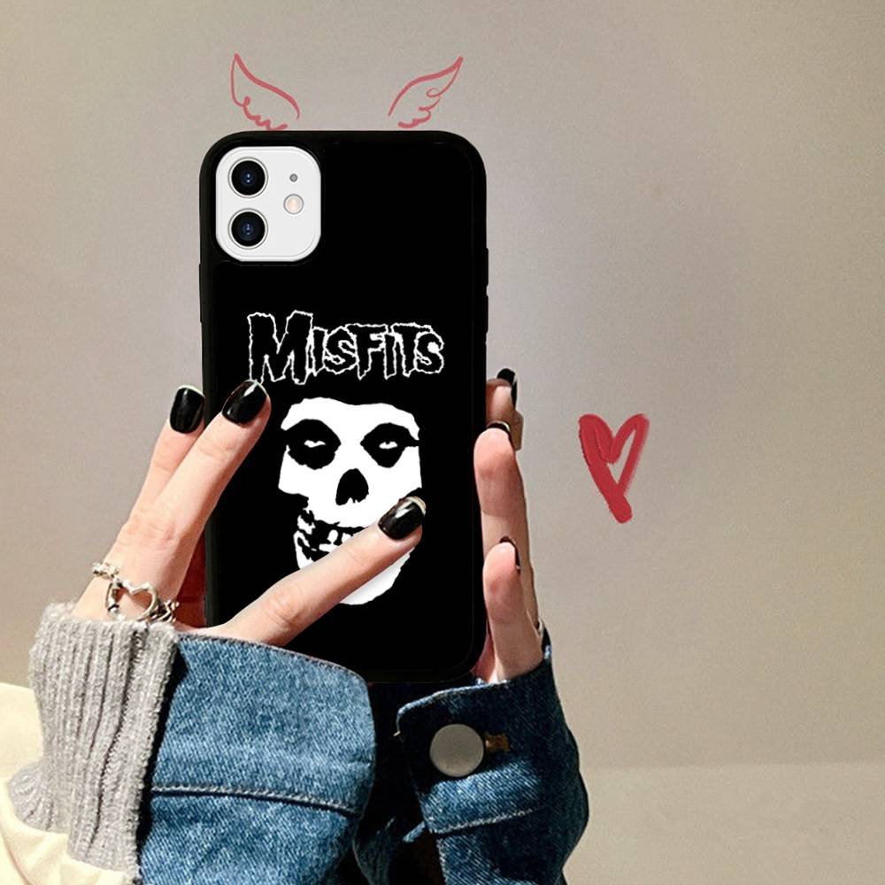 The Misfits Glenn Danzig Phone Case For IPhone 11 12 13 14 15 16 17 Pro Max Plus PC+TPU Cover