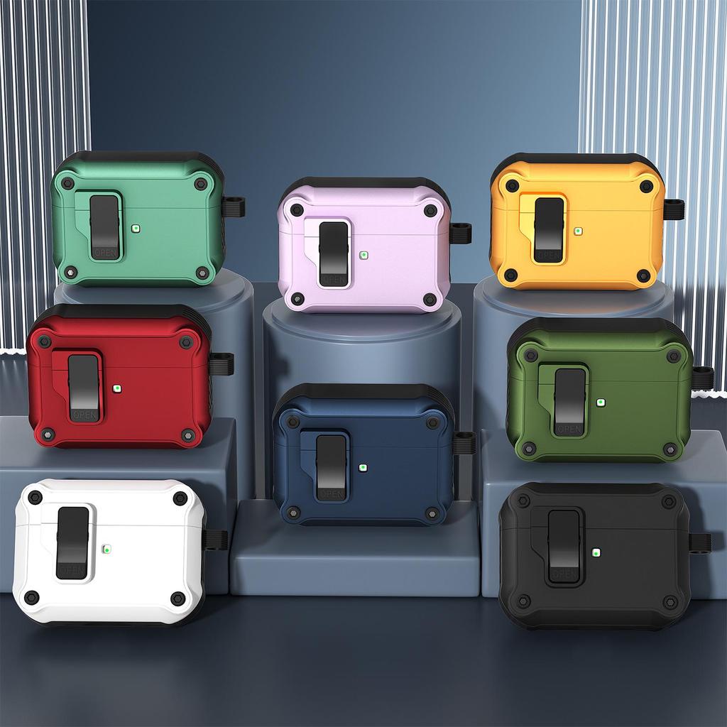 AirPods Pro 3 & 4 Protective Case with Switch Pop-Up Feature