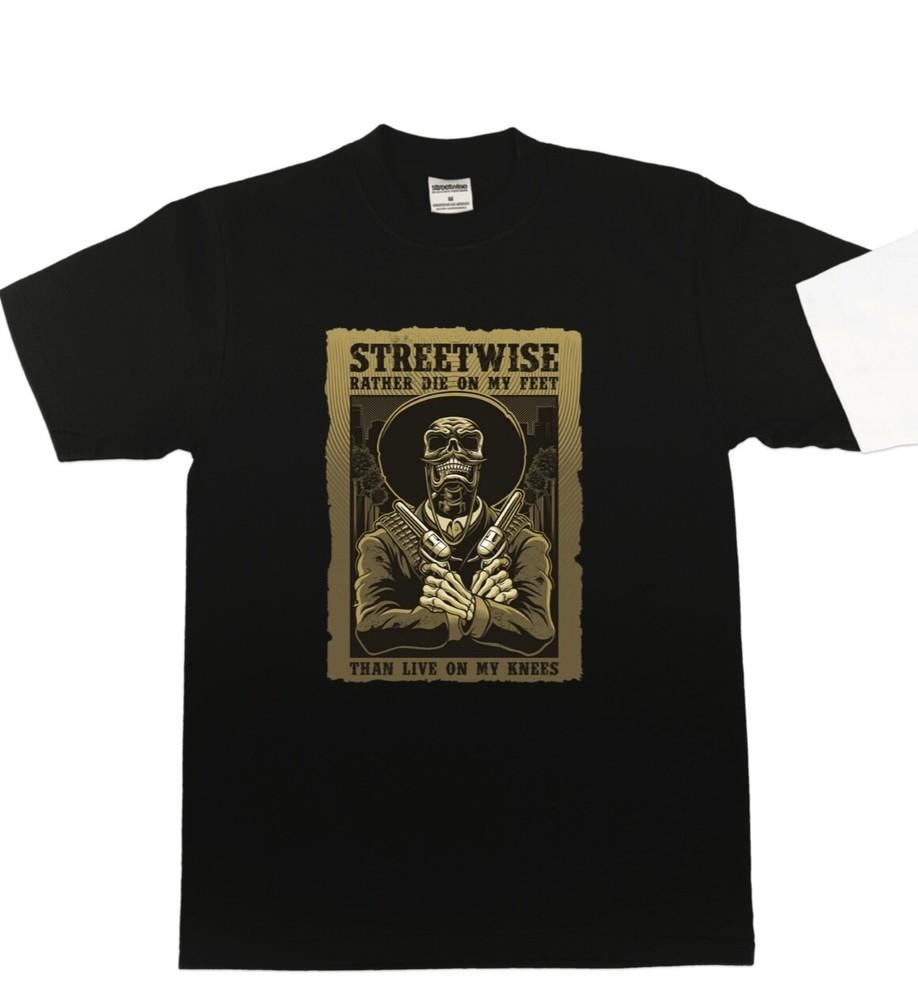 Streetwise Stand Up Graphic T-Shirt Black M-L-XL-2XL-3XL wbr/ -4XL-5XL Unisex T-Shirt L