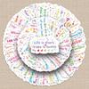 100 Inspirational Sentence Stickers for Water Bottles and Phone Cases