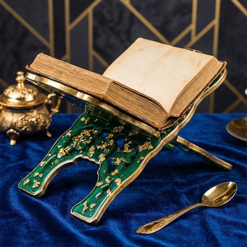 Unique Design Epoxy Resin Mold DIY Tool Reading Rack New Book Holder Mold Desk Decoration