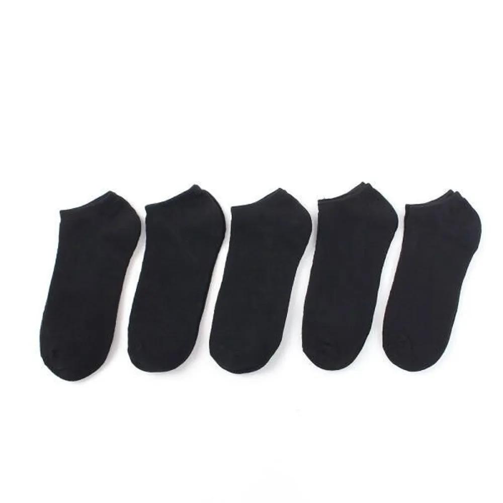 Aileen Soft Women s Ankle Socks 5 Pairs Sneaker Socks Black