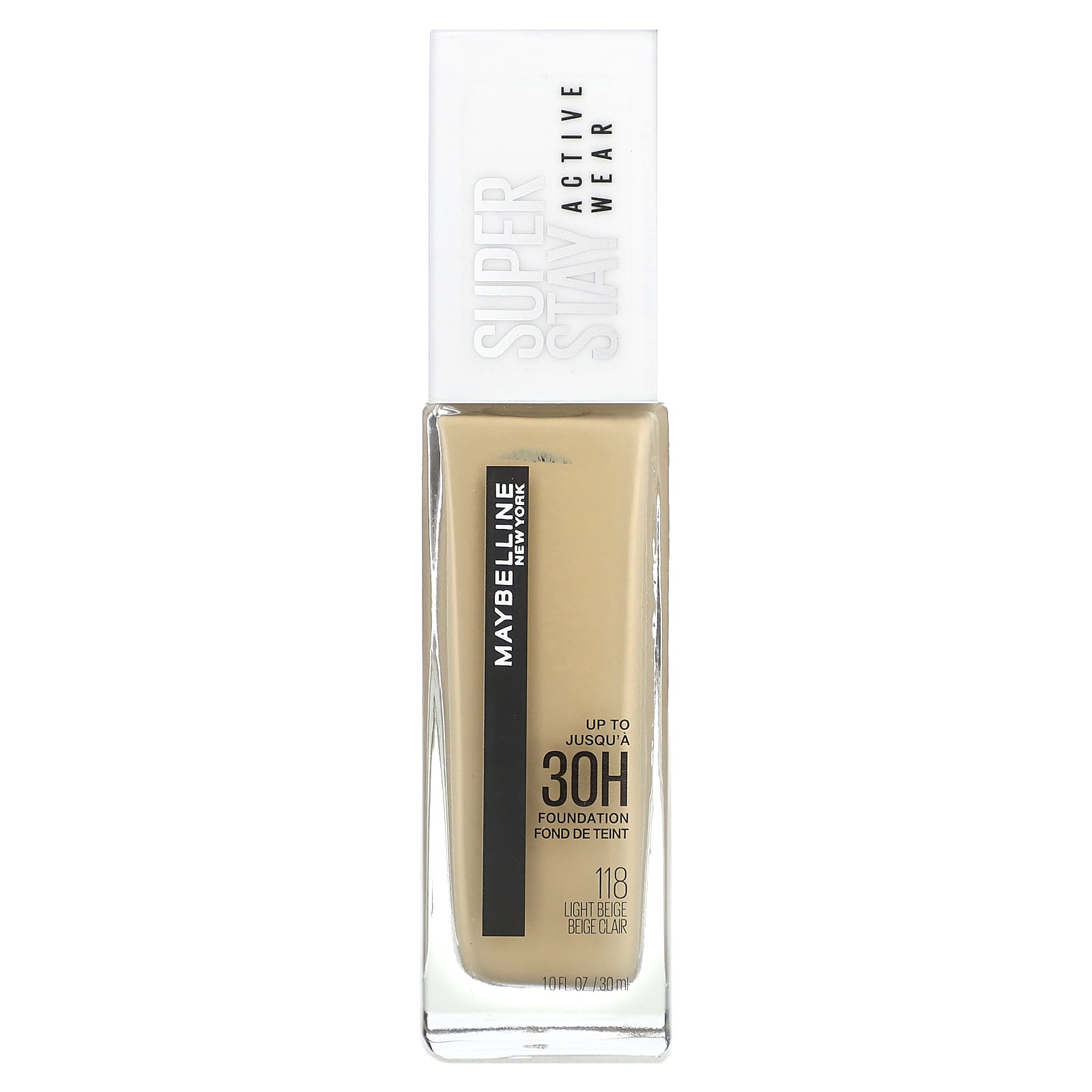 

Super Stay Active Wear Foundation, 118 Light Beige, 30Ml(1Fl Oz)