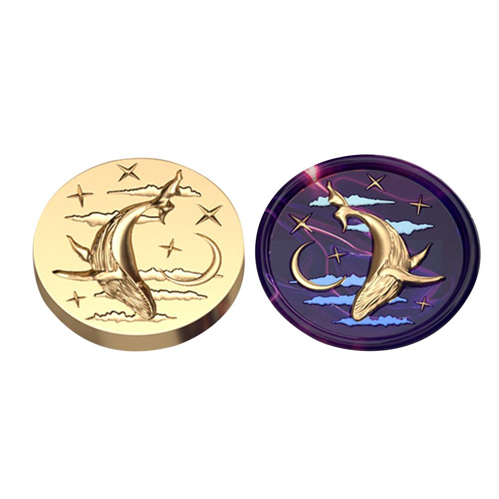 Retro Wax Seal Stamp Whale Horse Sculpture DIY Sealing Wax Stamp Head for Scrapbooking Wedding Invitation Seal Stamp DIY Craft