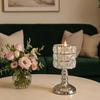 Vintage Candlestick European Style Tea Light Holder Decorative Gold Candelabra  Wedding Decor