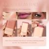 Multifunctional Blush Stick Large Capacity Face Eye Lip Natural Nude Makeup Trim & Brighten Solid Blush Stick Blush Cream Women Makeup