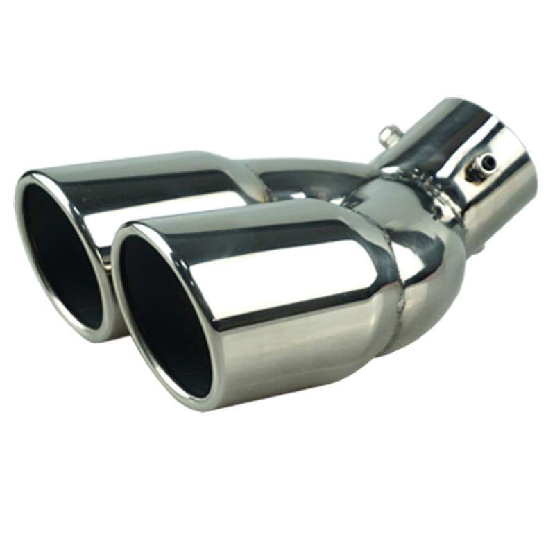 Stainless Steel Exhaust Pipe Muffler Tailpipe Muffler Tip For Lexus UX 200H 250H 260H - Car Rear Tail Throat Accessories