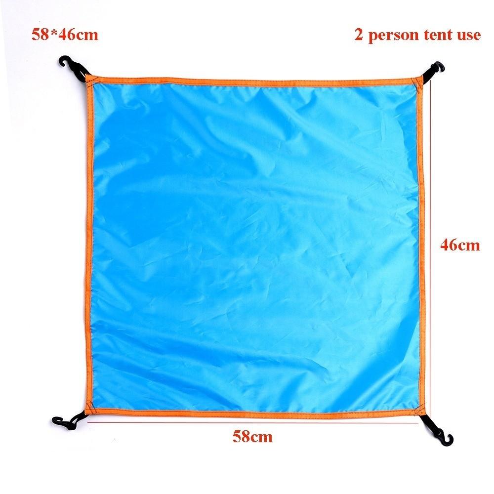 2/3-4 Person Automatic Tent Tarp Cover Lightweight Outdoor Camping Cover Fly/Durable Hammock Tarp