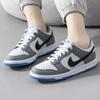 Nike Dunk Low GS Cool Grey Photo Blue Kids Sneakers Black Pure-Platinum Light-Photo-Blue FB9109-001