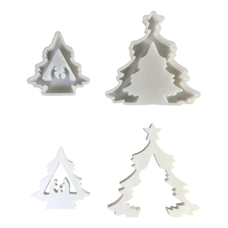 

Nativity Candle Silicone Mold for Candle Making,Plasters Aromatherapys Candle Resin Mould Ornament Mold for Diys Home Decors 1