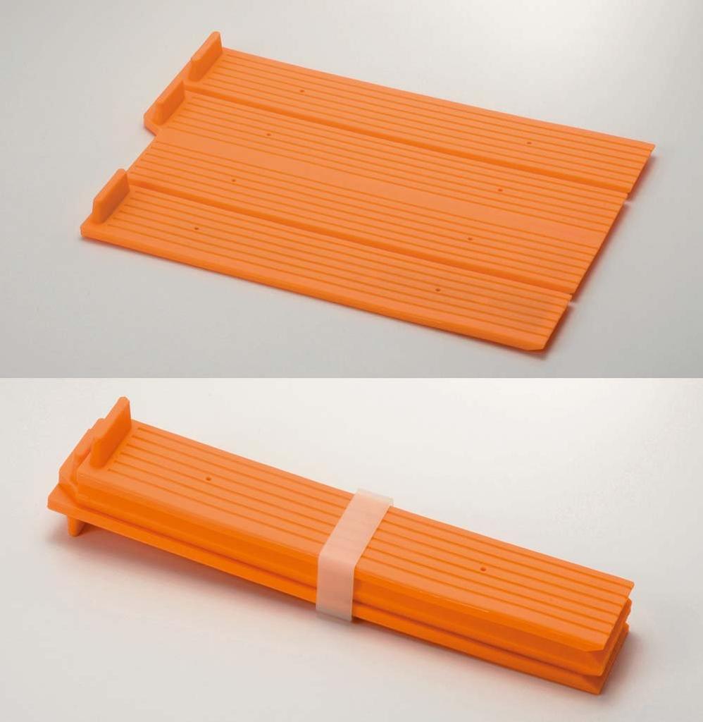 Ernest Draining Plate Orange Foldable Silicone 40028030mm/4007075mm A-75707