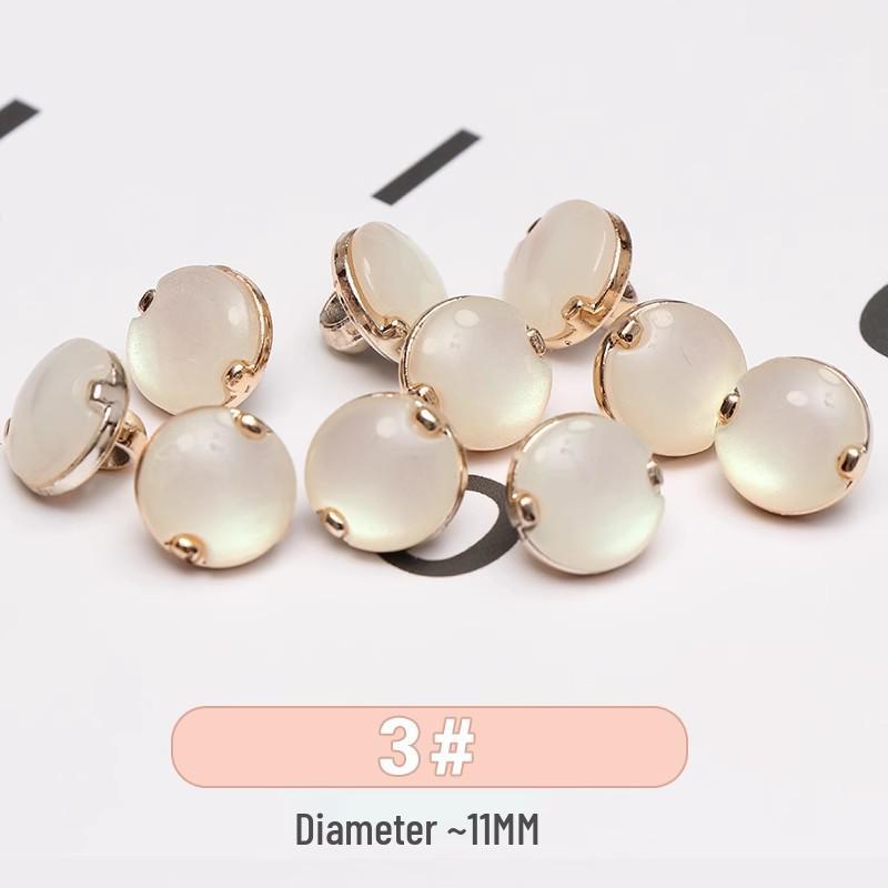 Exquisite Perlenknopf-Kollektion für Damen: Vielseitige Hemd- & Rock-Dekorationsaccessoires