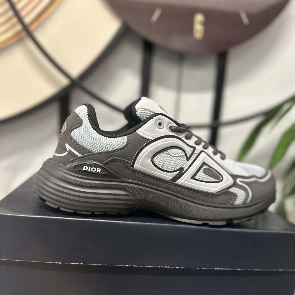 Sneakers Alphabet Casual Shoes Low Top Breathable Height Increase Men's and Women's Dad Shoes
