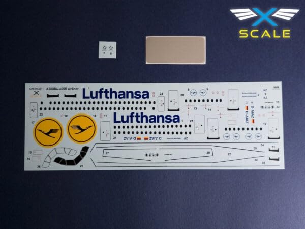 Modelle Plastikmodell XSM144011 X-Maßstab 1/144 A300B4-605R