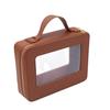 New Fashion Large Capacity Waterproof Leather Cosmetic Travel Bag for Women