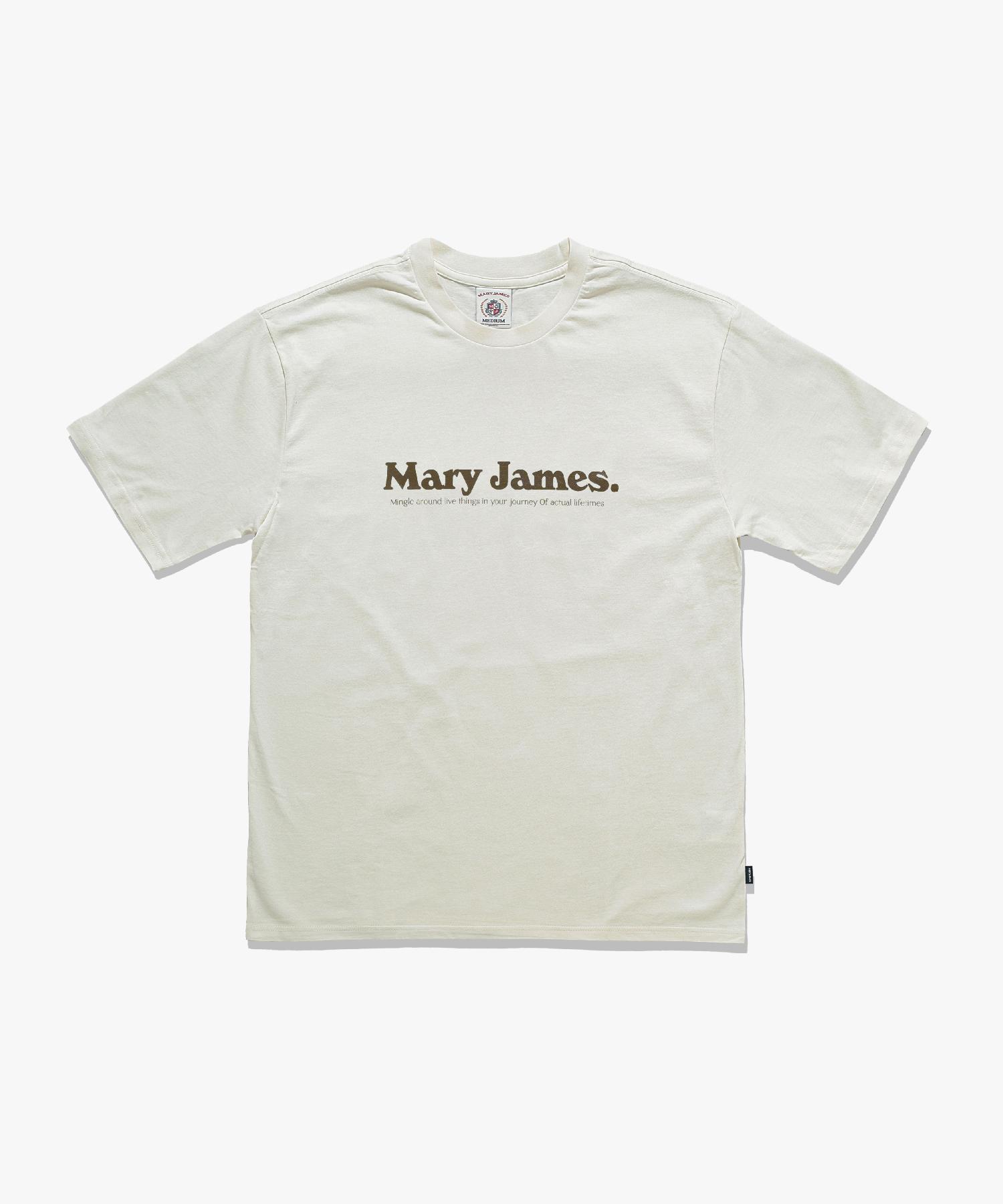 Mary James Albero Half Sleeve - Ivory L