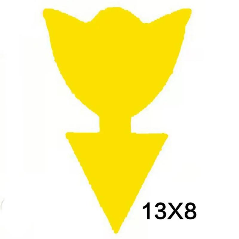 Wasserdichte Trauermückenfallen Schützen Die Pflanze Gelbe Klebrige Insektenfallen Ungiftige und Geruchlose Insektenfallen für Gartenpflanzen Küche